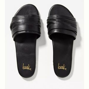 Anthropolgie beek Songbird Slide Sandals